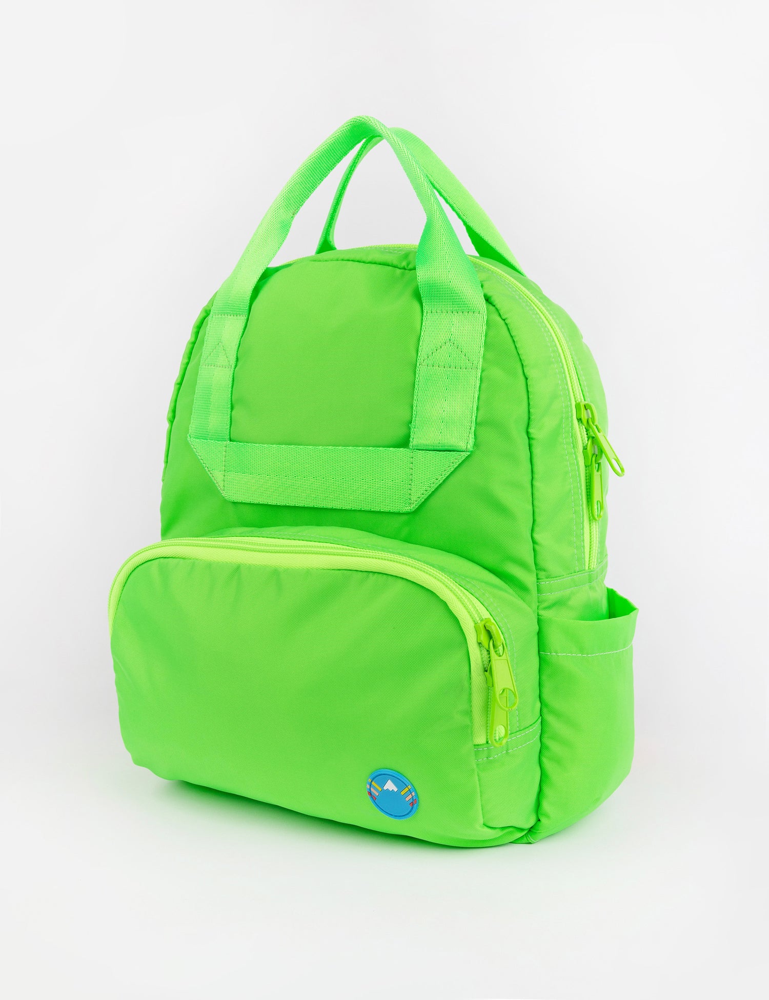 mini size atlas backpack in one solid color