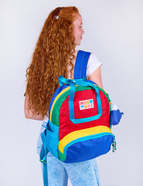 80s T-KIDS ダイス柄レーヨン　ボックスシルエット　ロカビリー　希少 Retro Gadget Atlas Backpack – Mokuyobi