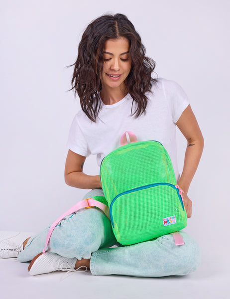 Slime Mesh Mini Backpack