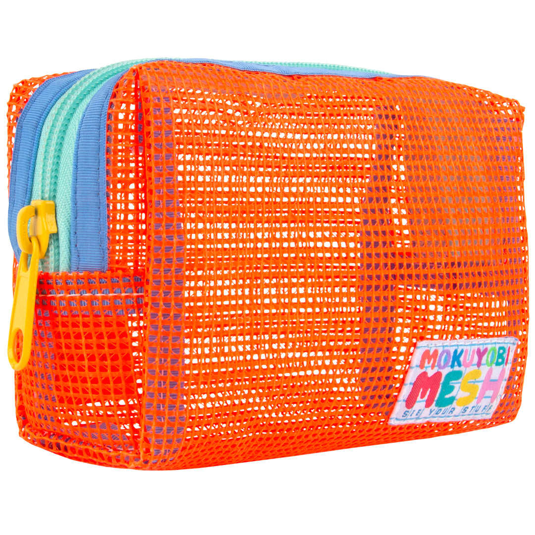 Tiger Mesh Chubby Zip Pouch