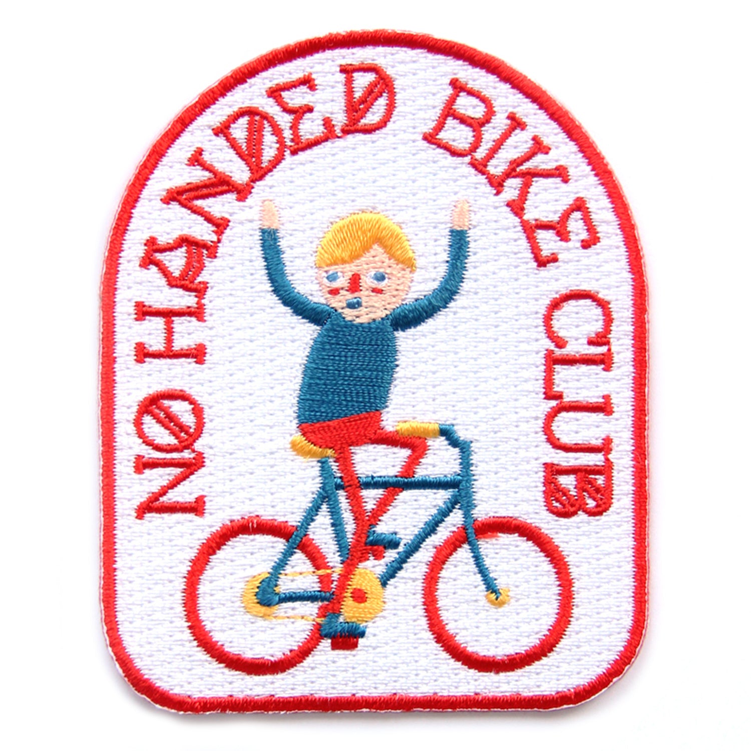No Handed Bike Club Patch