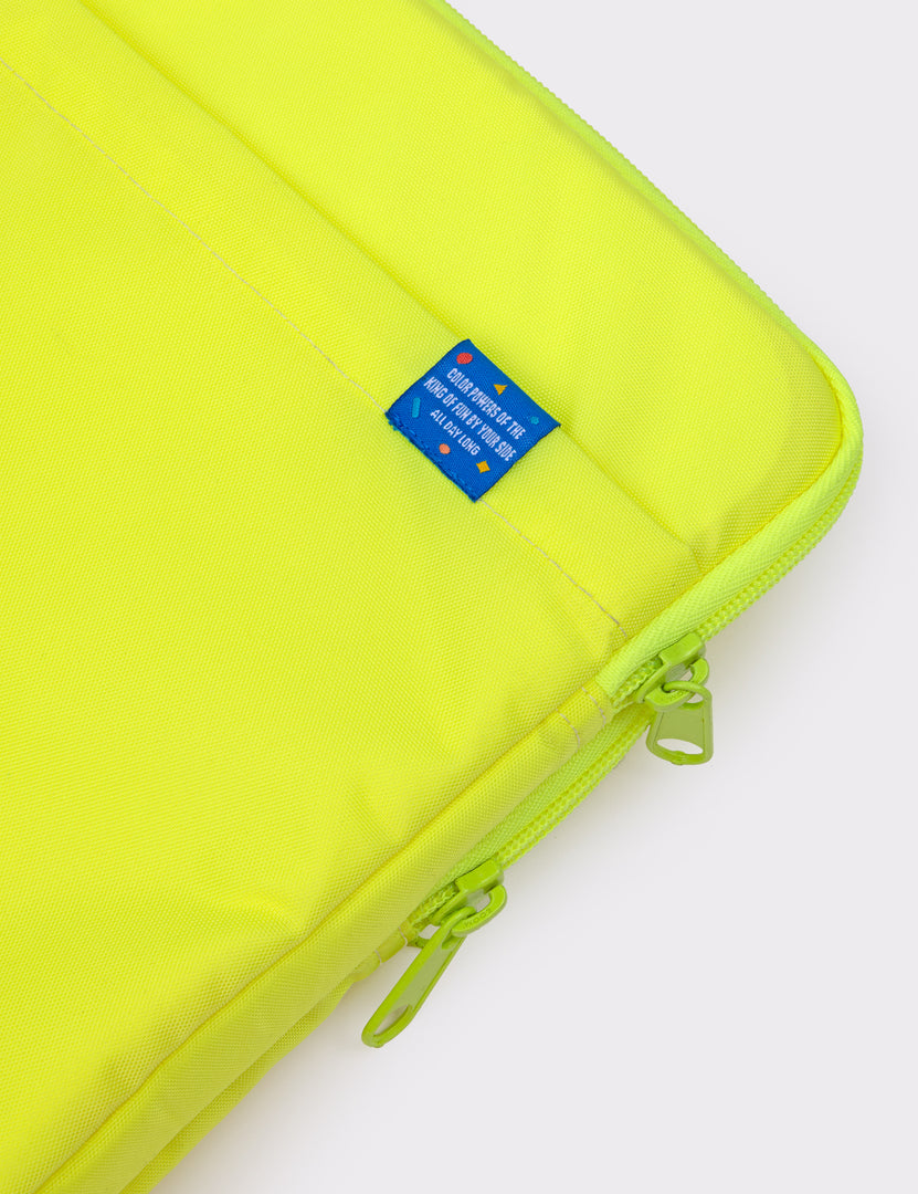 Neon Yellow 15/16" Laptop Case