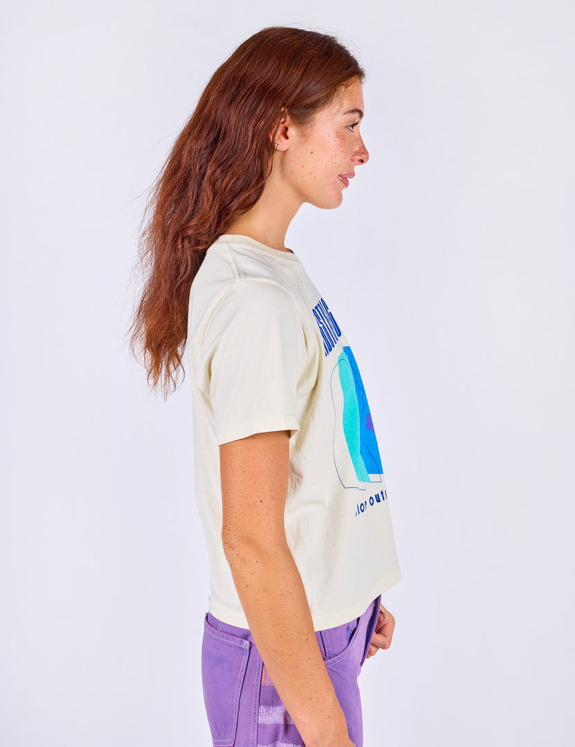 Abstract Thinkers Crop Tee