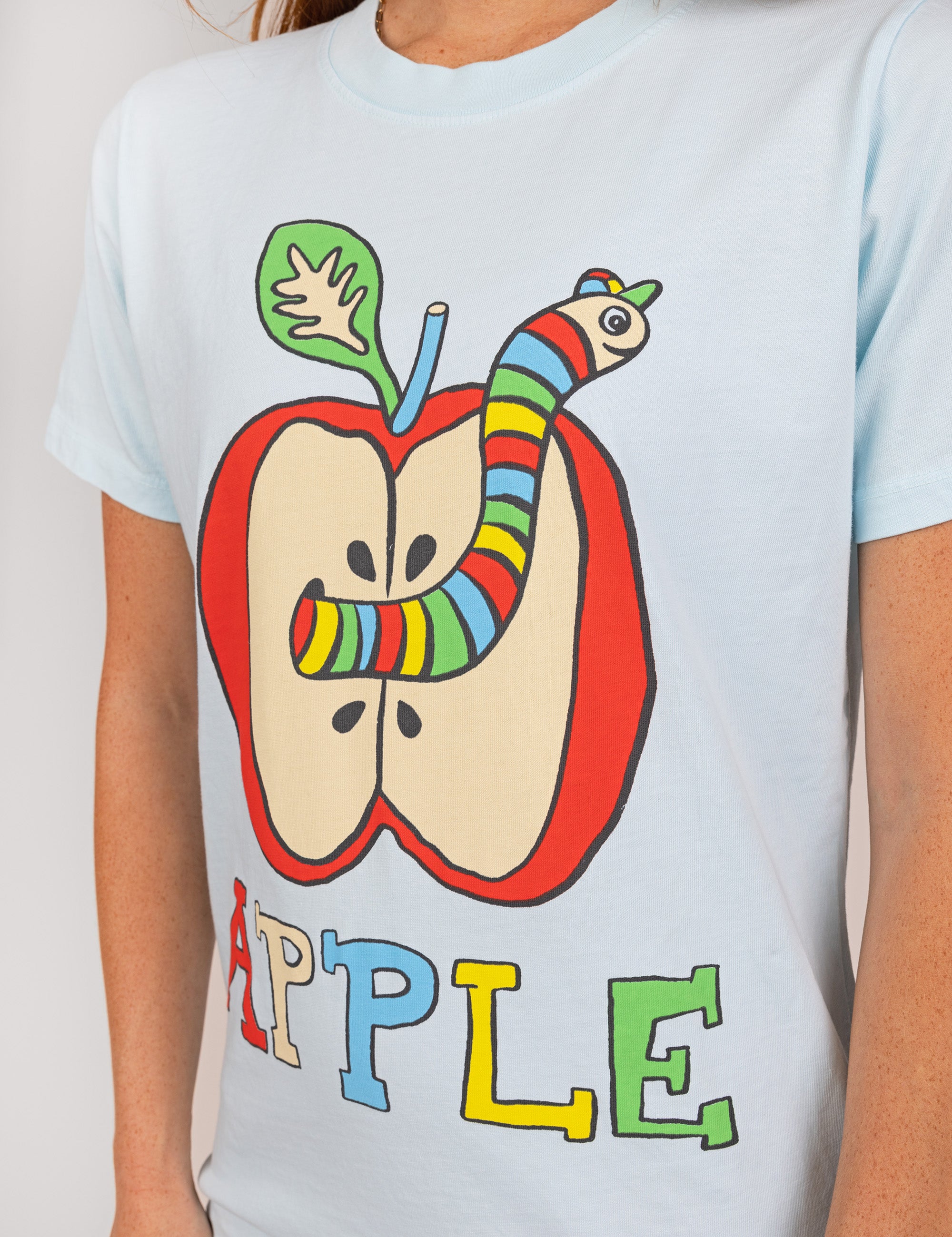 Apple Worm Tee