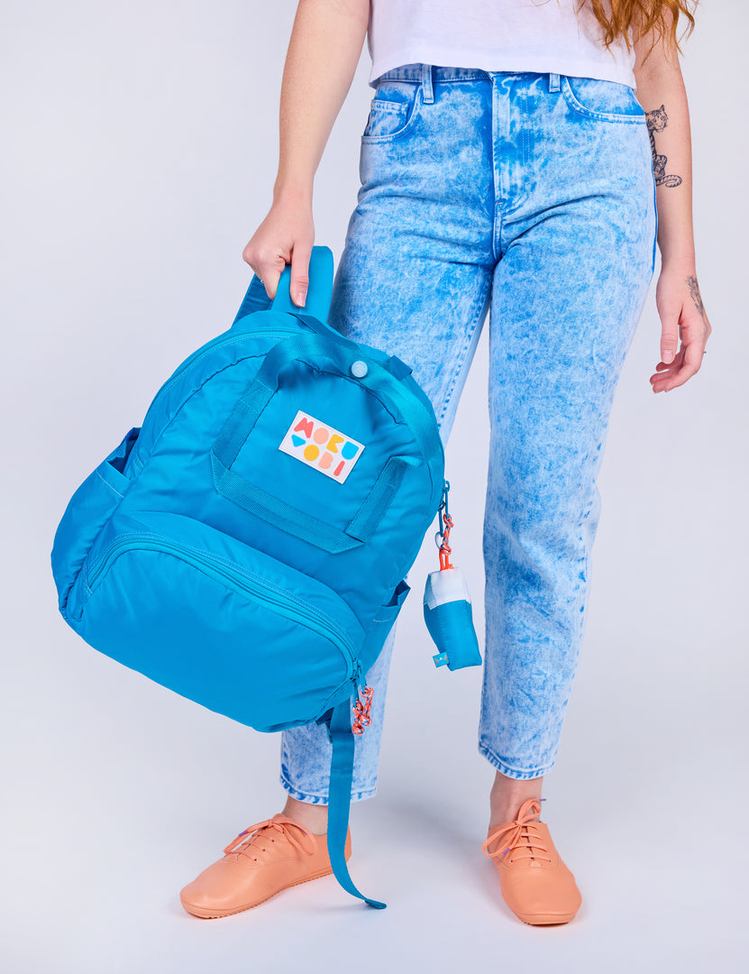 black mini atlas backpack mokuyobi Aqua Atlas Backpack – Mokuyobi