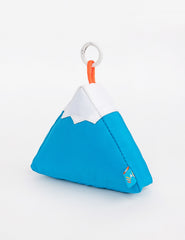 Aqua Mountain Keychain Charm