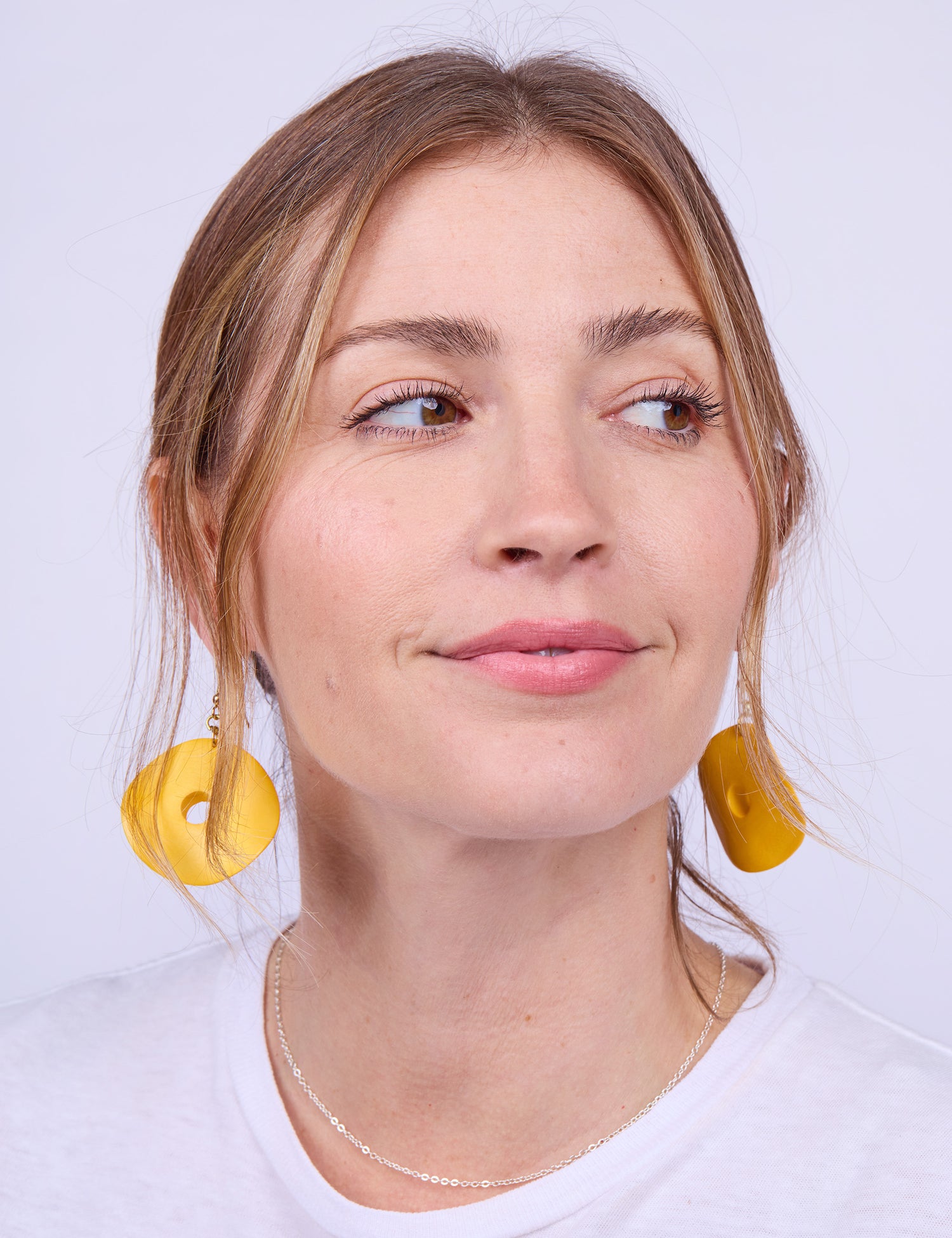 Bagel Chip Vintage Earrings