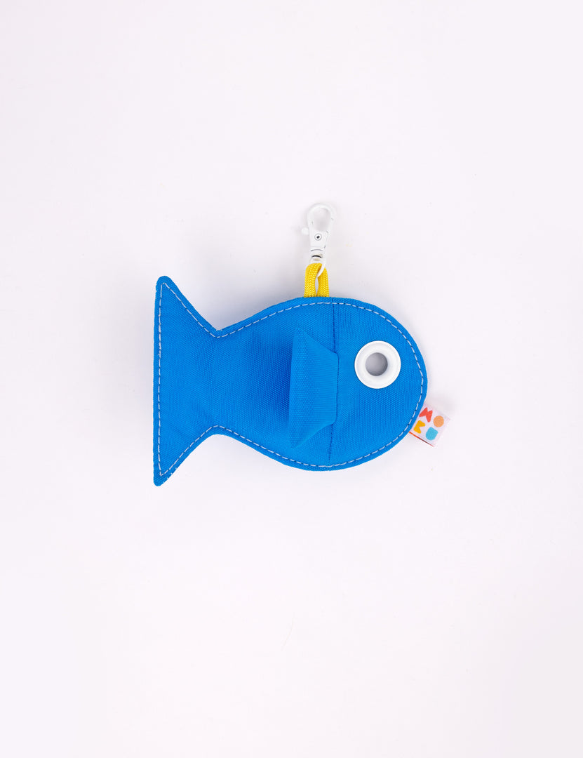 Blue Jay Fish Keychain