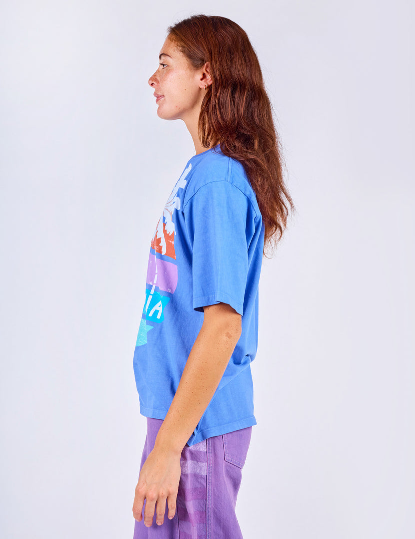 Cali Palm Oversized Beach Tee