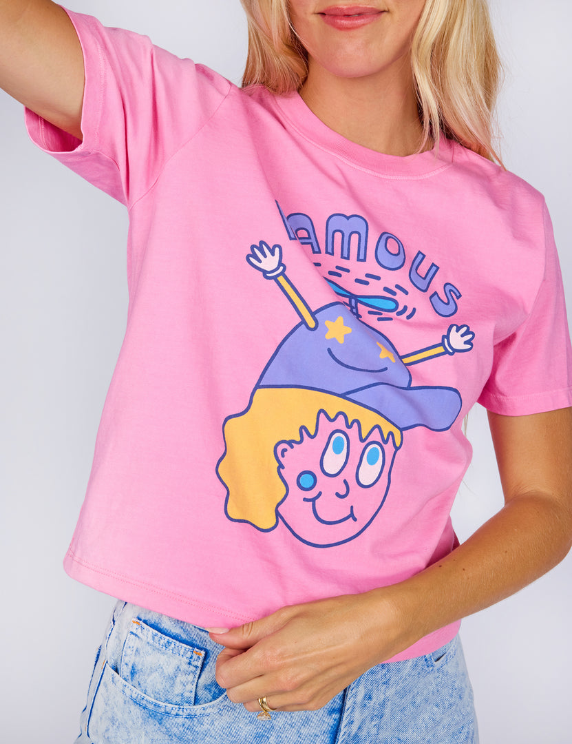 Famous Crop Tee