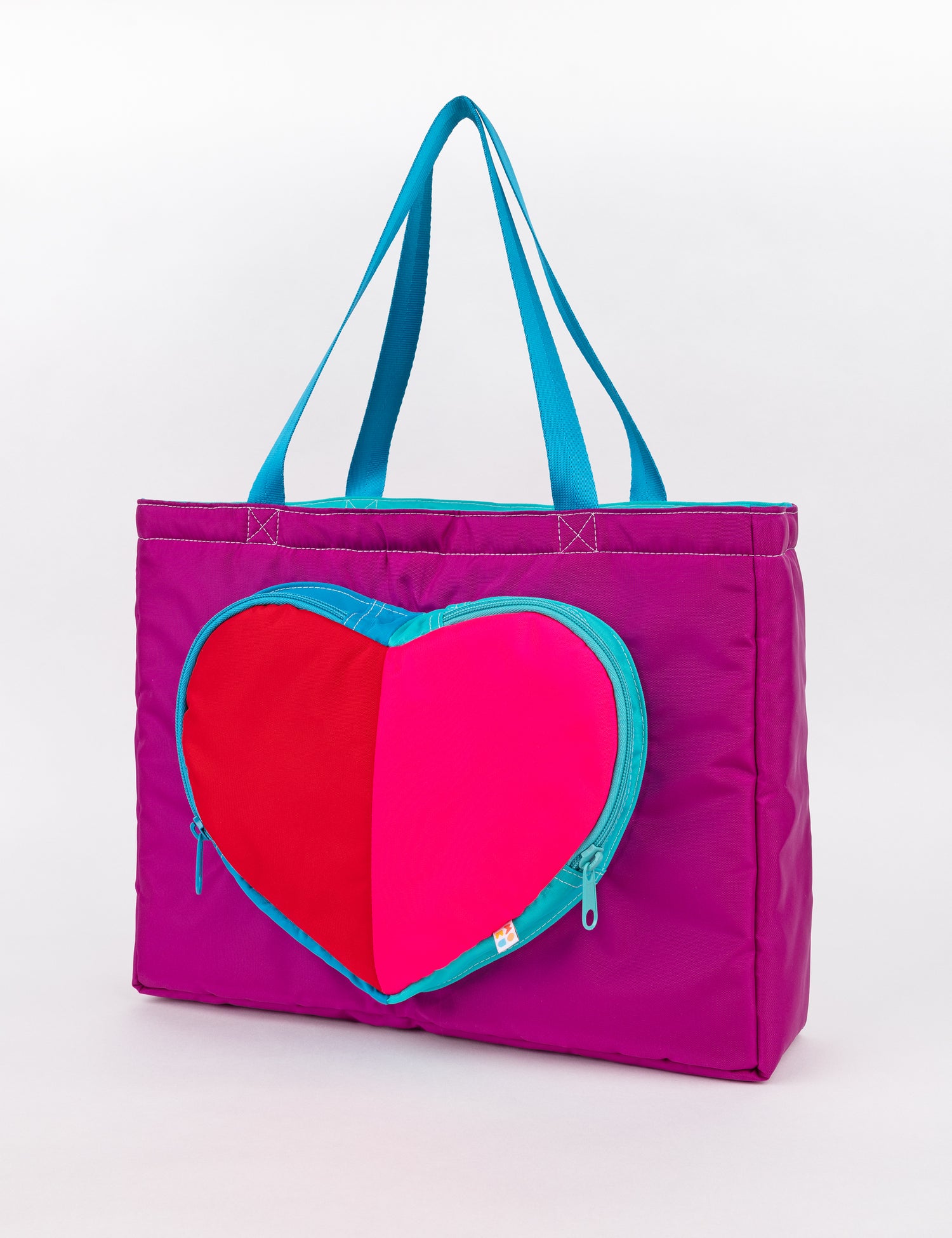 Full Heart Puffy Tote