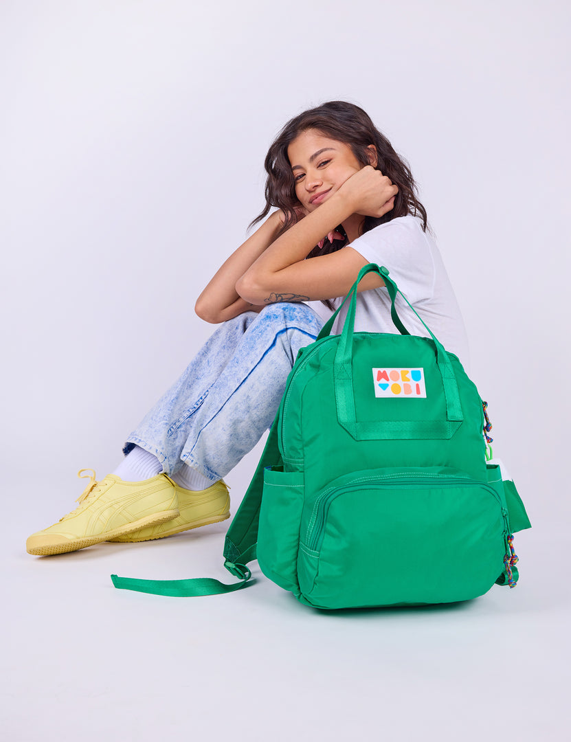 Kelly Green Atlas Backpack