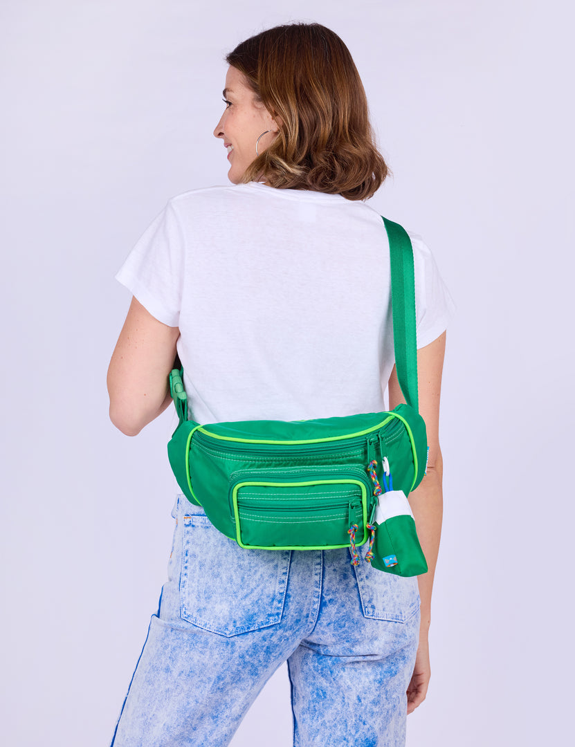 Kelly Green Fanny Pack Sling