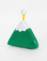 Kelly Green Mountain Keychain Charm