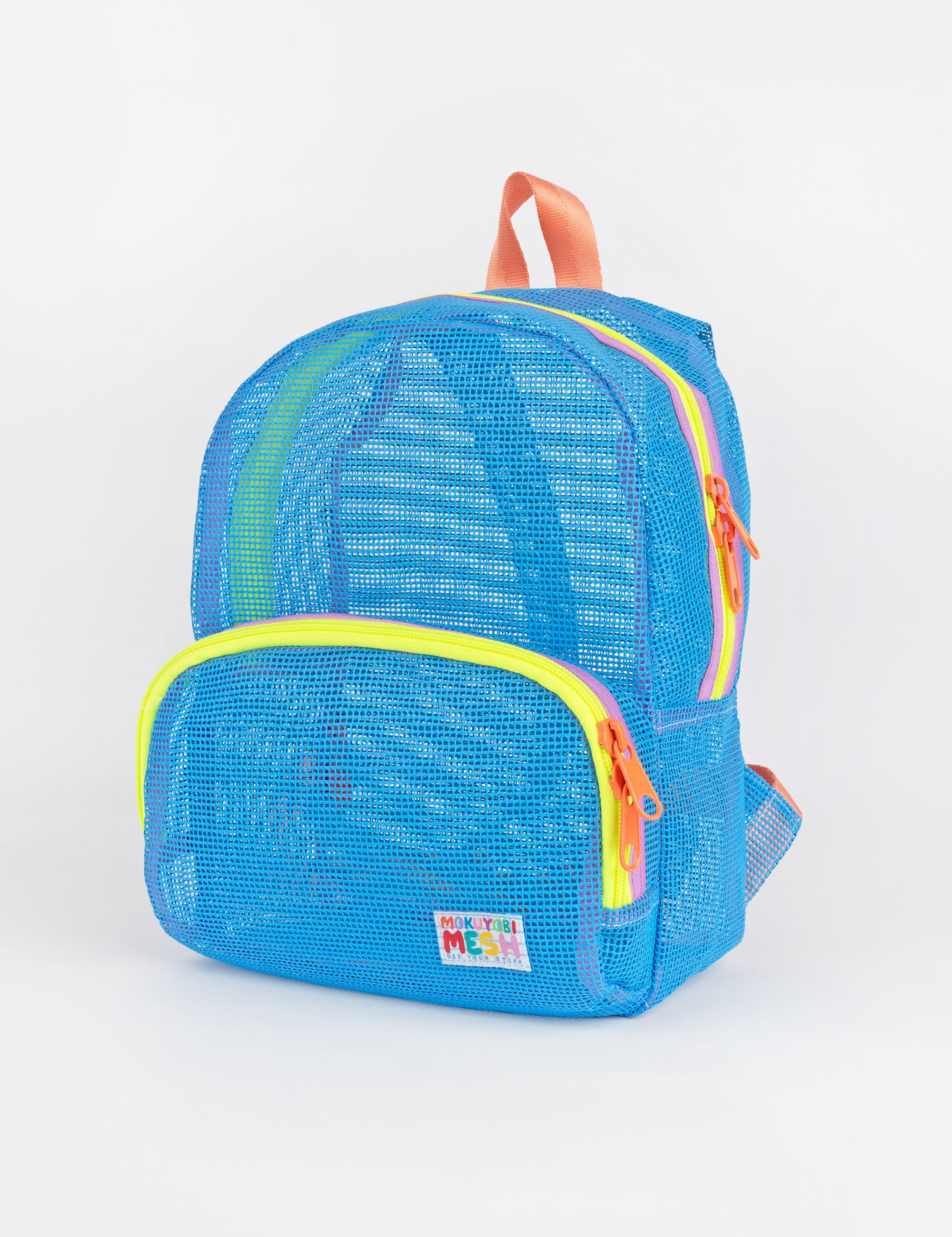 black mini atlas backpack mokuyobi MOKUYOBI Women's Mesh Mini Backpack - Blue