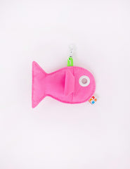 Light Pink Fish Keychain