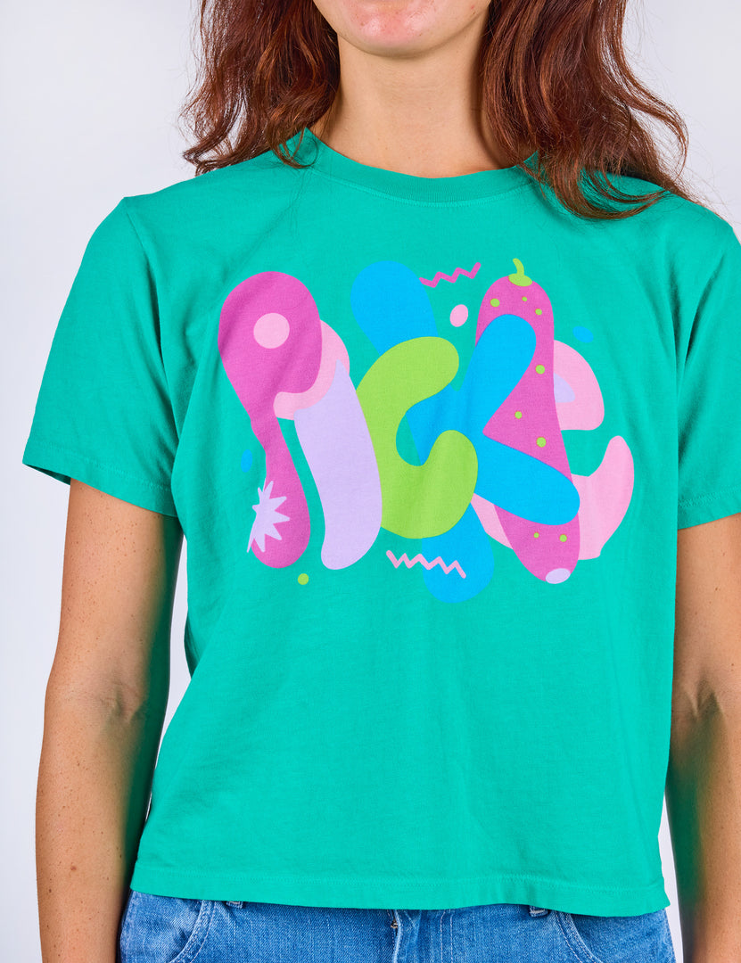 Pickle Crop Tee