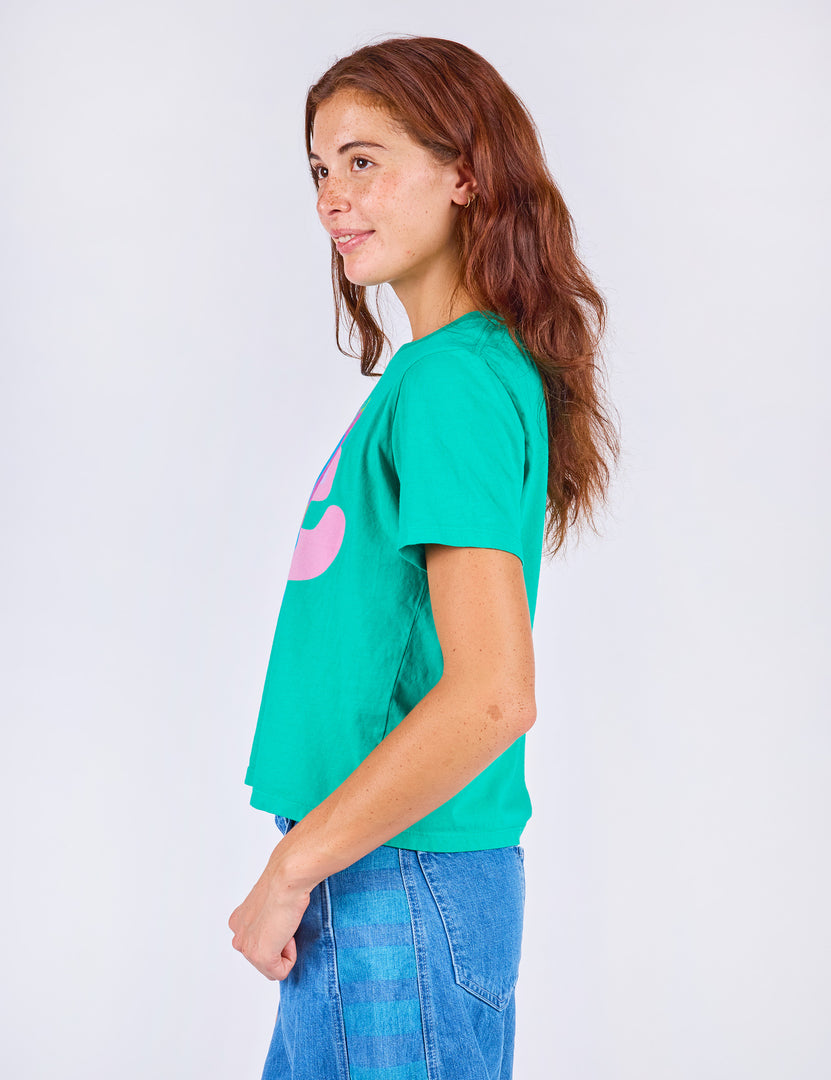 Pickle Crop Tee