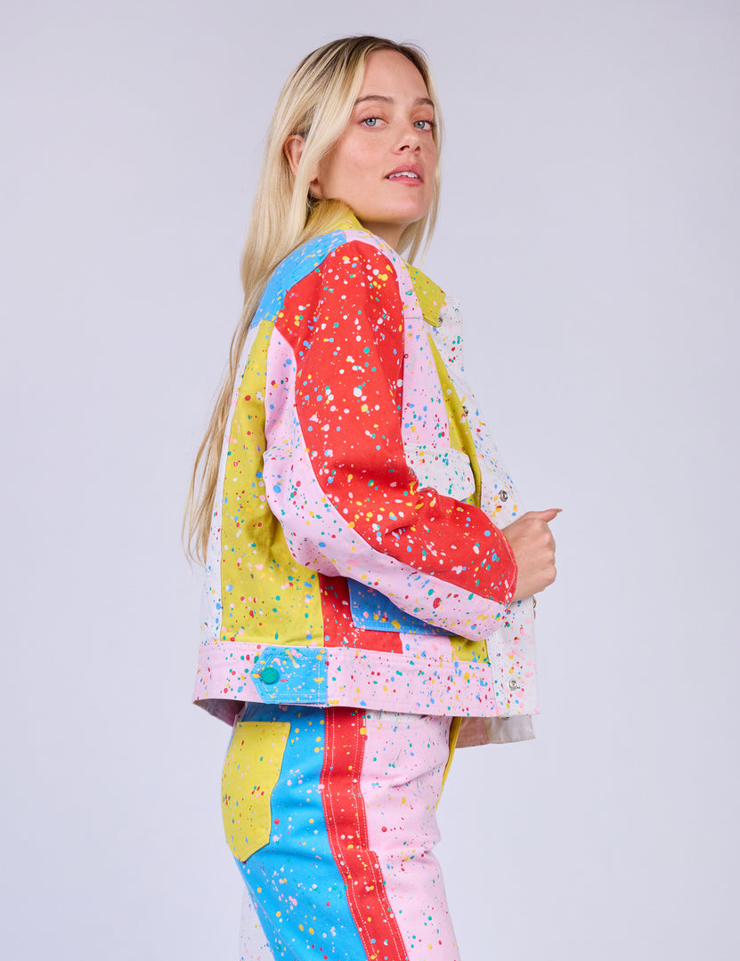 Playcraft Splatter Denim Jacket