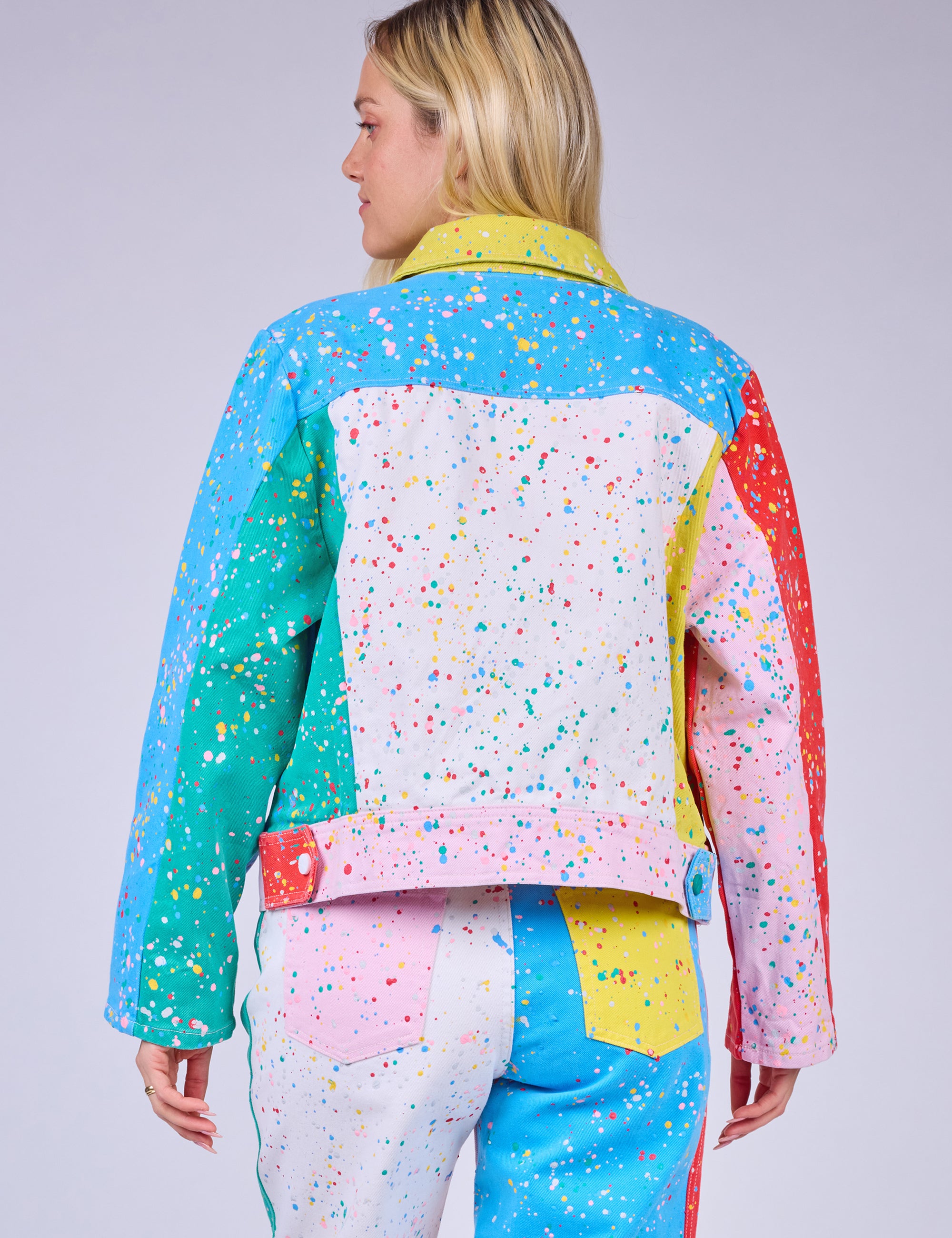 Playcraft Splatter Denim Jacket – Mokuyobi