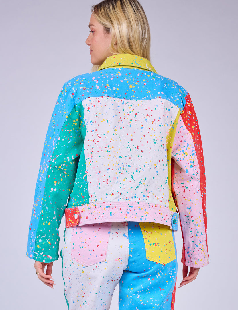 Playcraft Splatter Denim Jacket