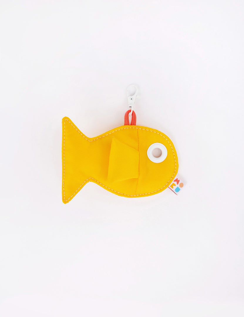 Saffron Fish Keychain