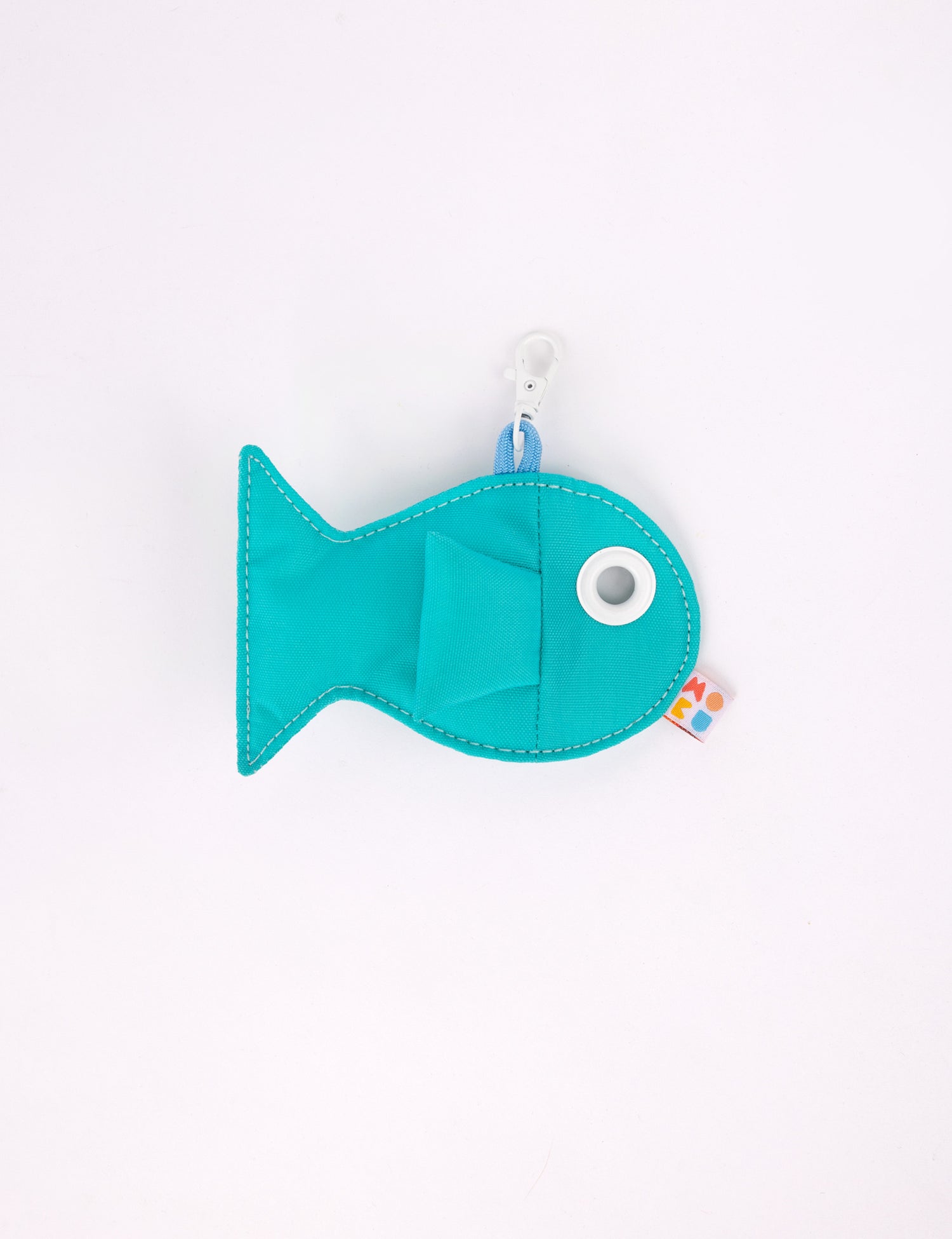 Seafoam Fish Keychain