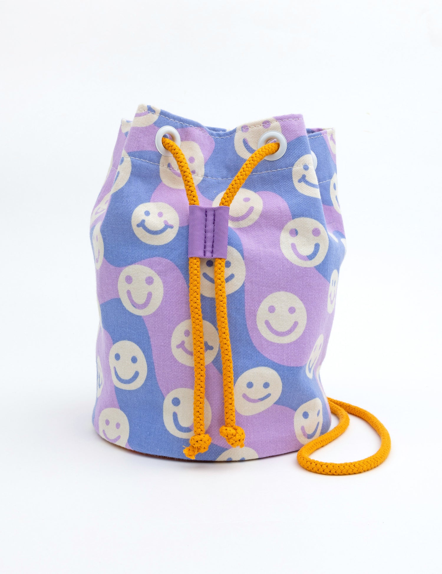 Purple Smappy Bucket Bag