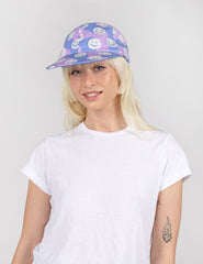 Purple Smappy 6 Panel Hat