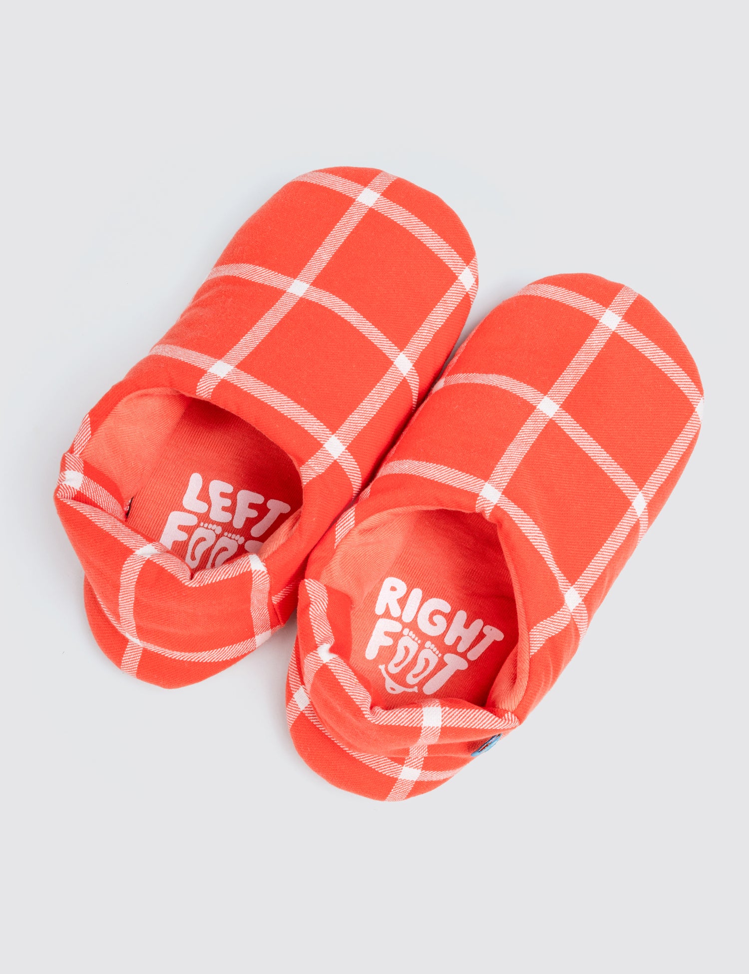 Tomato Grid Slippers