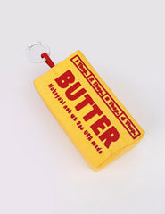 Unsalted Butter Keychain Charm