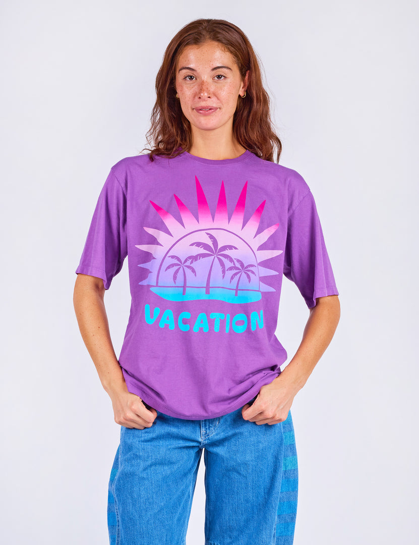Vacation Oversized Beach Tee