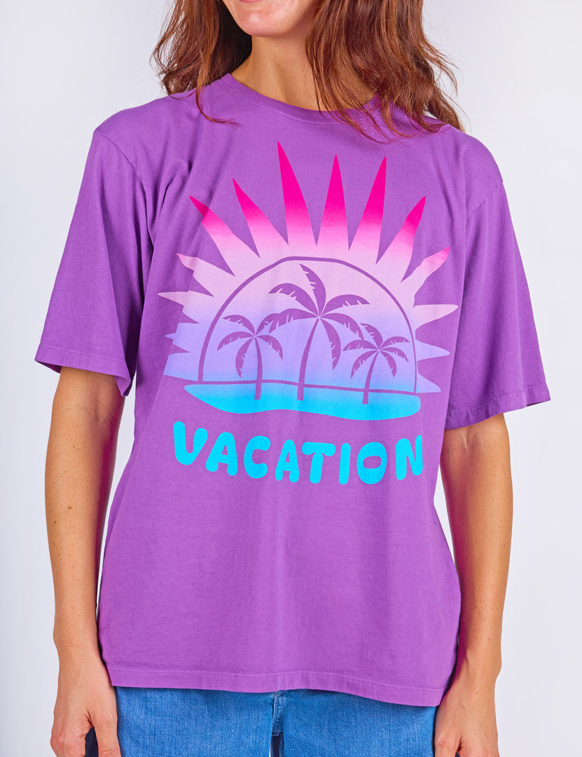 Vacation Oversized Beach Tee