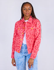 Watermelon Zap Denim Jacket