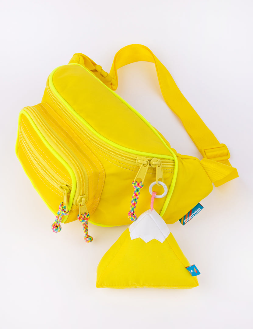 Neon yellow belt bag hotsell