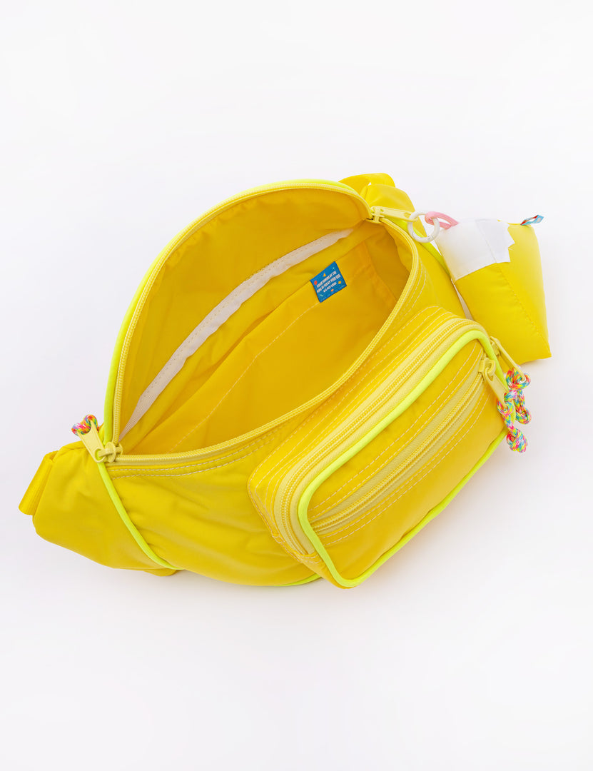 Adidas yellow fanny pack deals