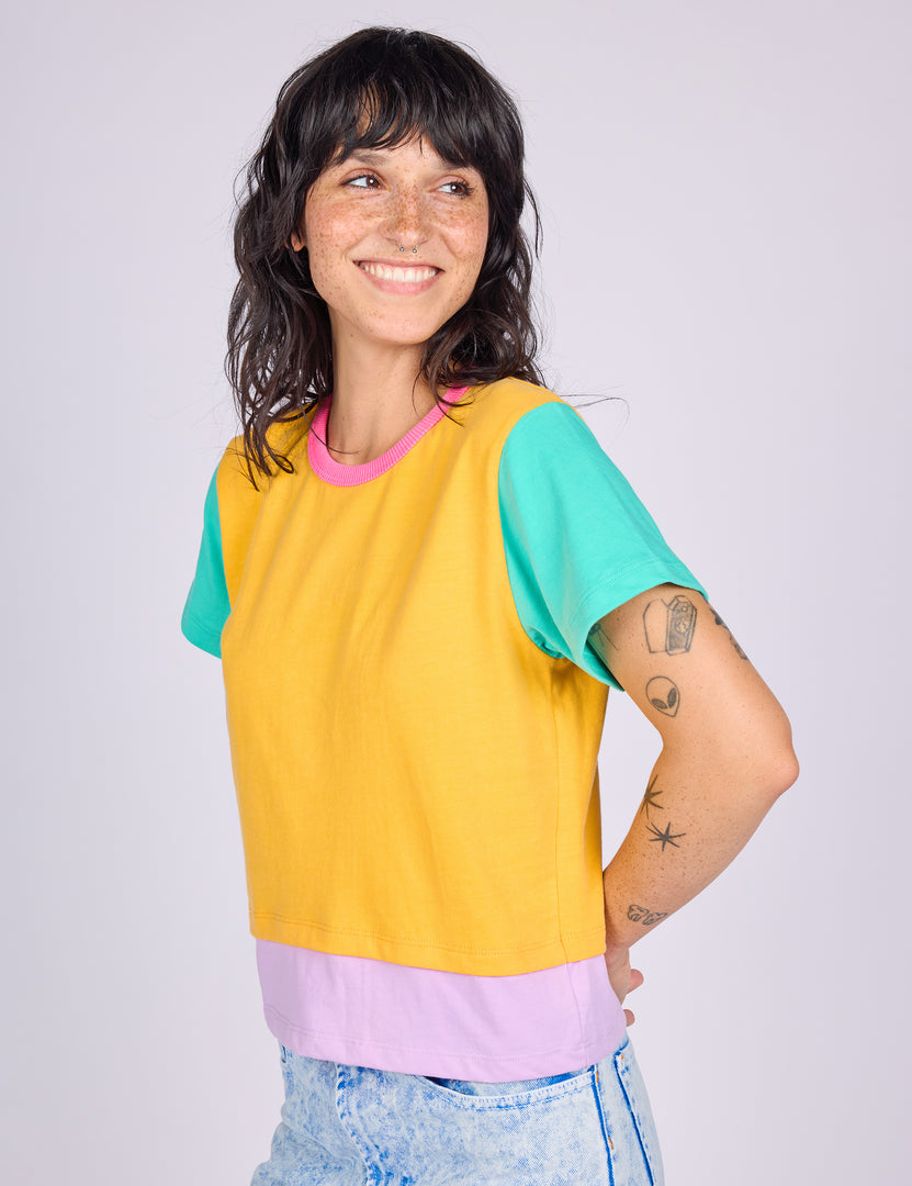 Zinnia Double Hem Tee