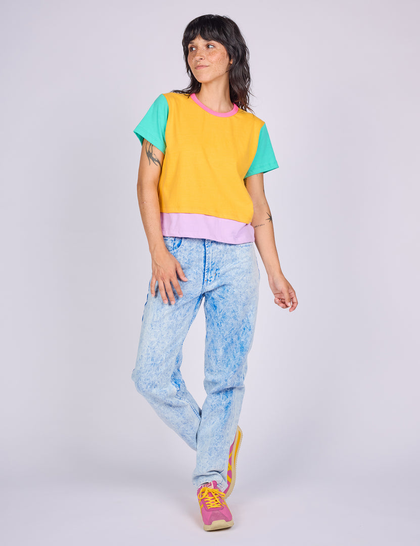 Zinnia Double Hem Tee