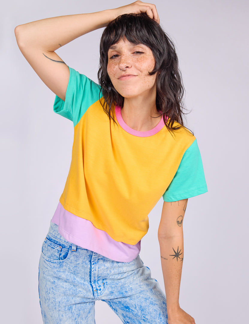 Zinnia Double Hem Tee