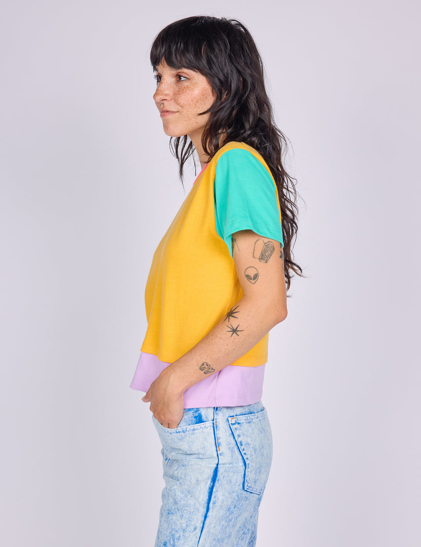 Zinnia Double Hem Tee