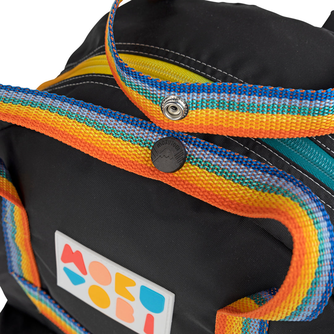 black mini atlas backpack Black Atlas Backpack – Mokuyobi