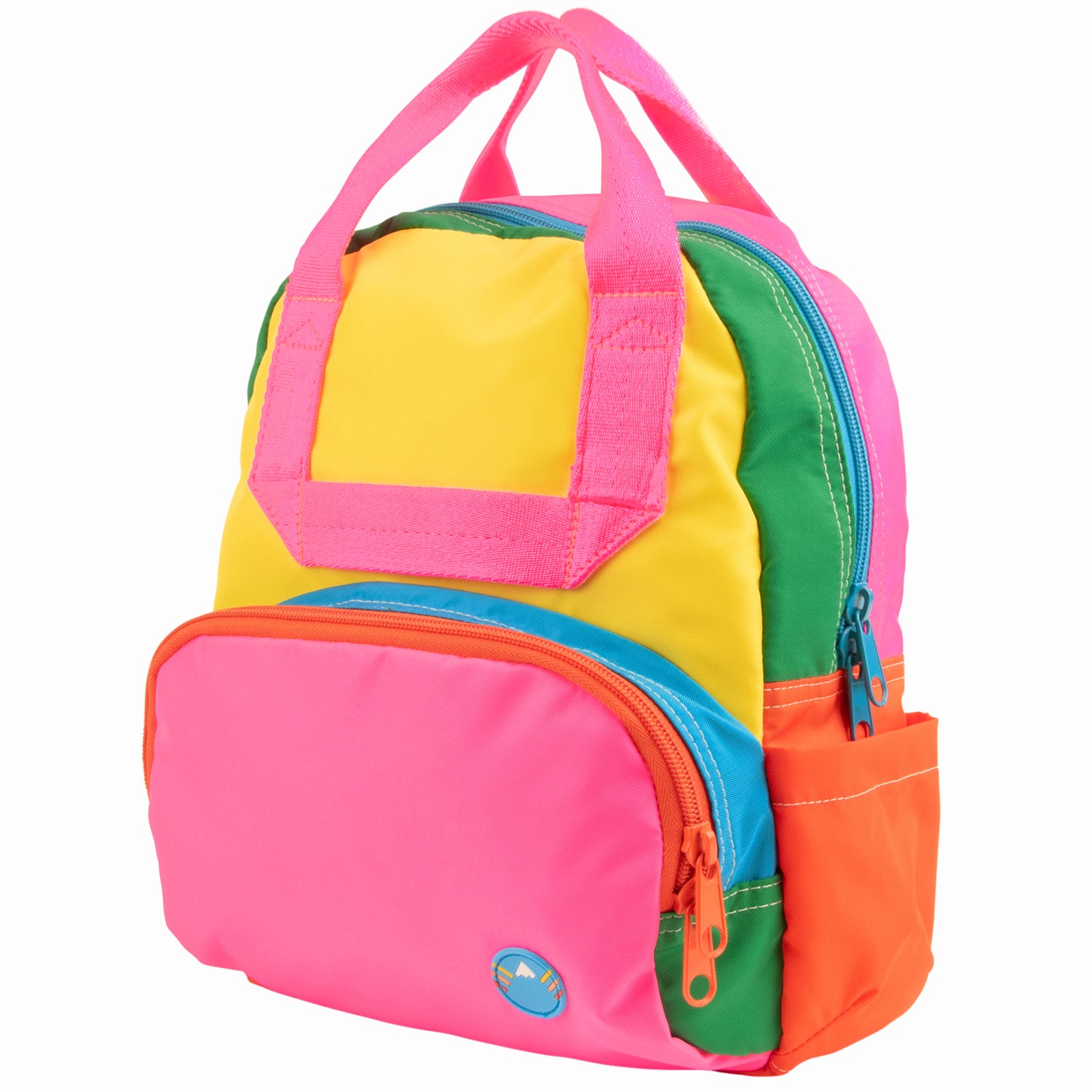 mini size atlas backpack in color block