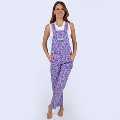 Grape Jelly Zap Overalls