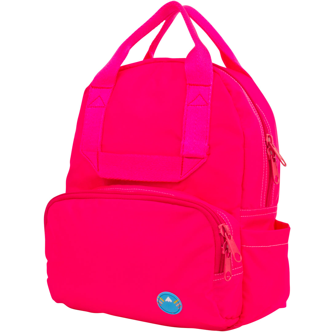 Large Becco Backpack – Pink/Lavender – Becco Bags