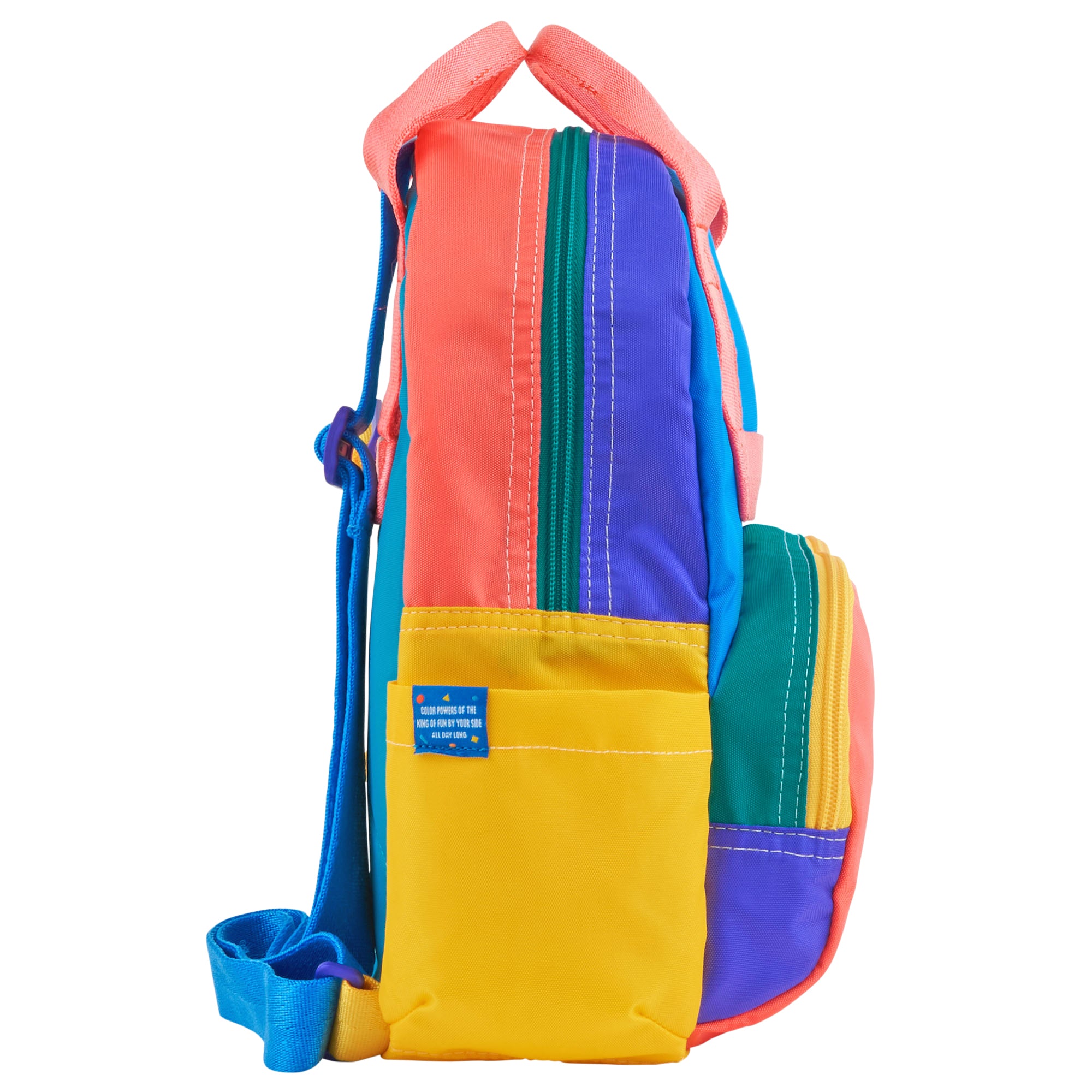 Primary colour backpack hotsell