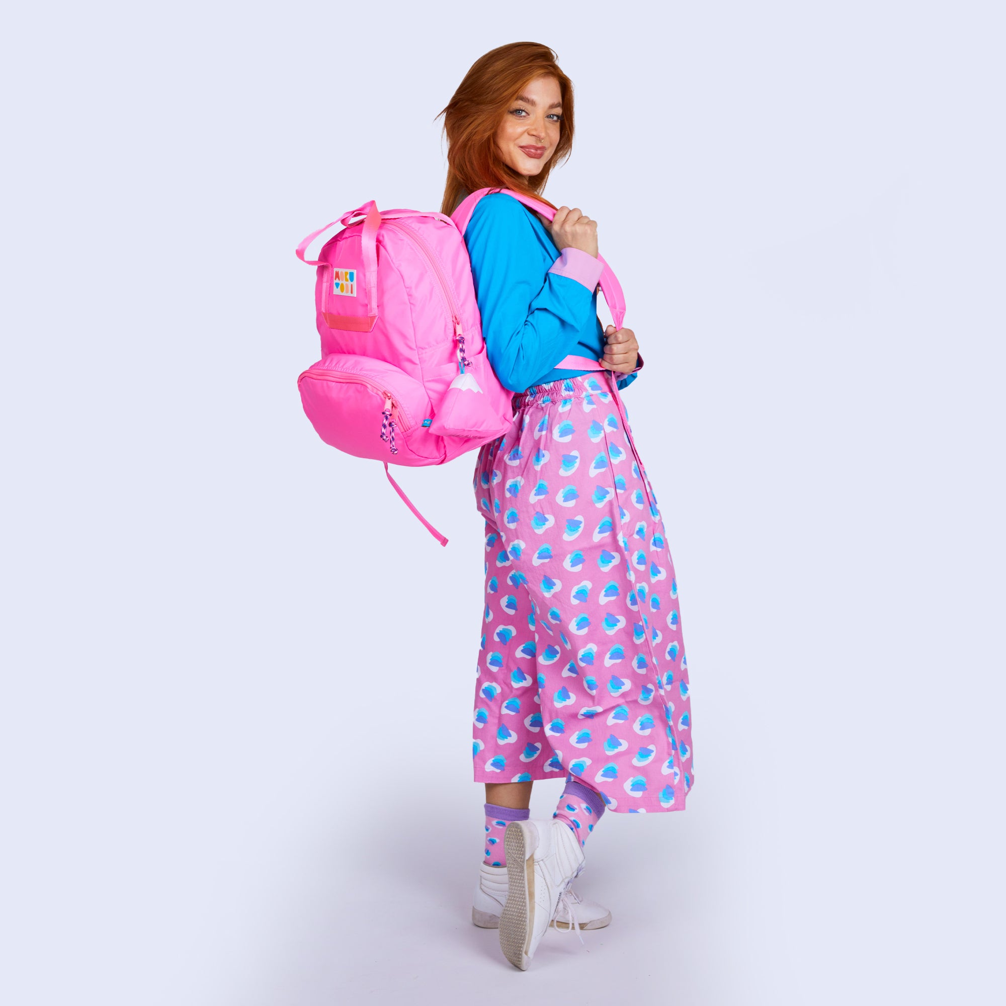 The Backpack in Atlas Pink