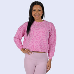 Raspberry Zap Crew Sweatshirt
