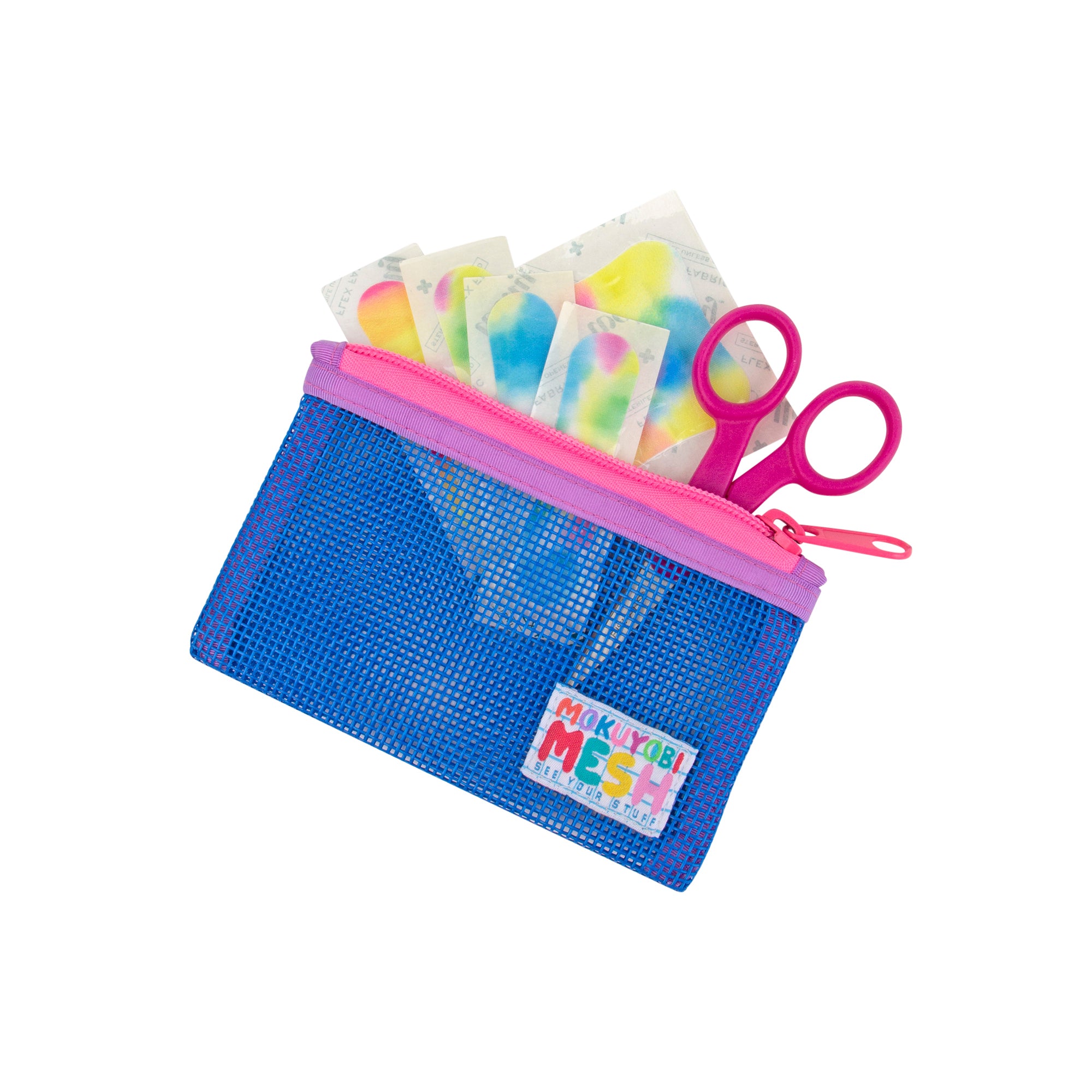 Extra Small Clear Mesh Zipper Pouch (5.38 x 7.38) - Buy Now
